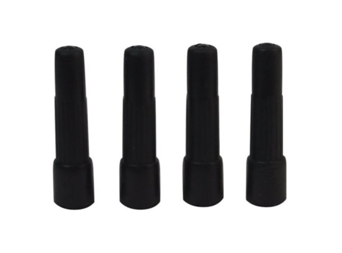 Slime Valve Extenders - Pair - Black Black 3/4" 4 Pack