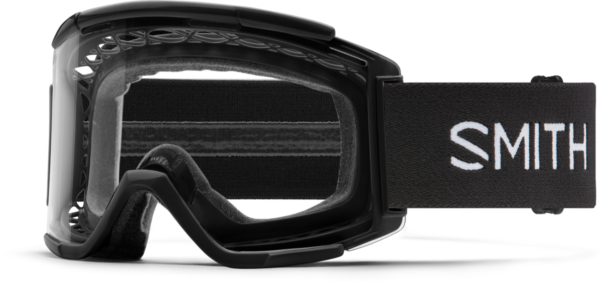 Smith Squad XL MTB Goggle - Black Black Clear Anti-Fog Lens 