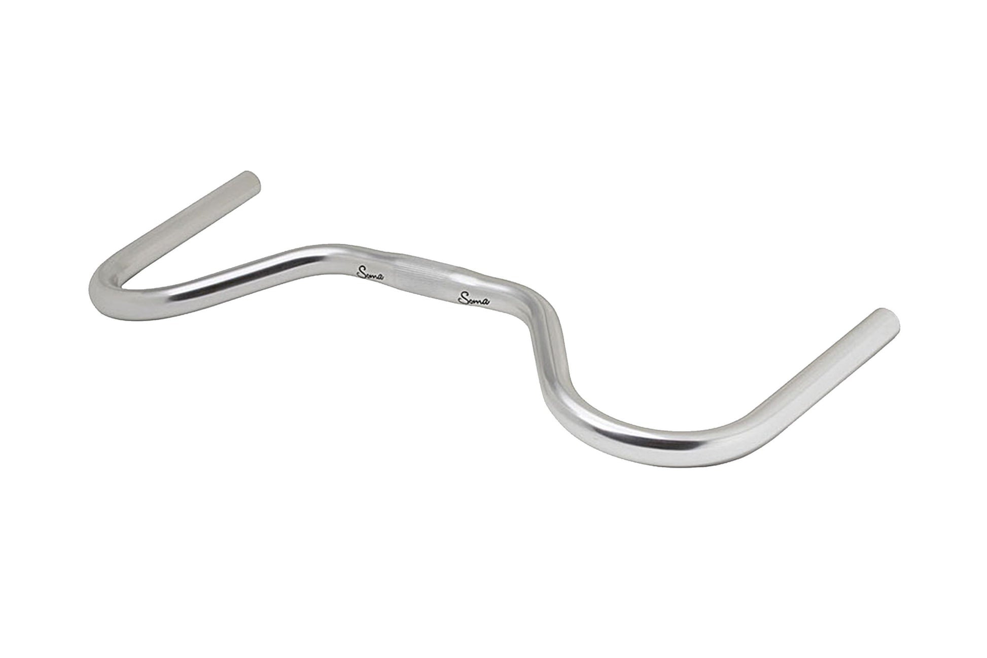 Soma 3 Speed Moustache II Handlebar - Silver Silver  