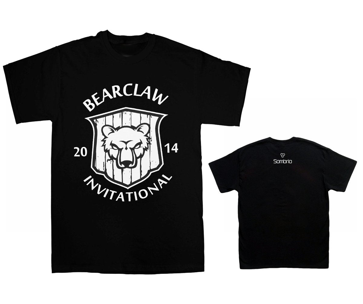 Sombrio Bearclaw Invitational Tee Shirt - Black Black Large 