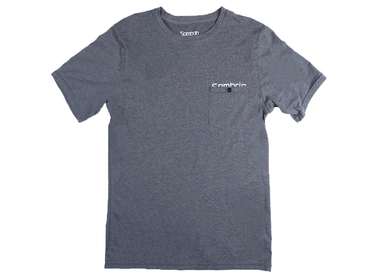 Sombrio Slice Pocket Tee Shirt - Gray