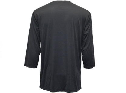 Sombrio Canvas 3/4 Sleeve MTB Jersey - Blacktastic