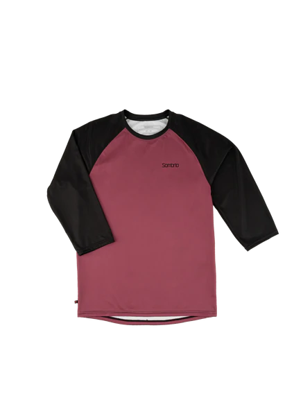 Sombrio Mayhem 2 Long Sleeve MTB Jersey - After Ride Wine After Ride Wine Small 