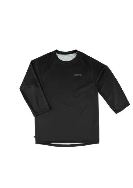 Sombrio Mayhem 2 Long Sleeve MTB Jersey - Black Black Small 