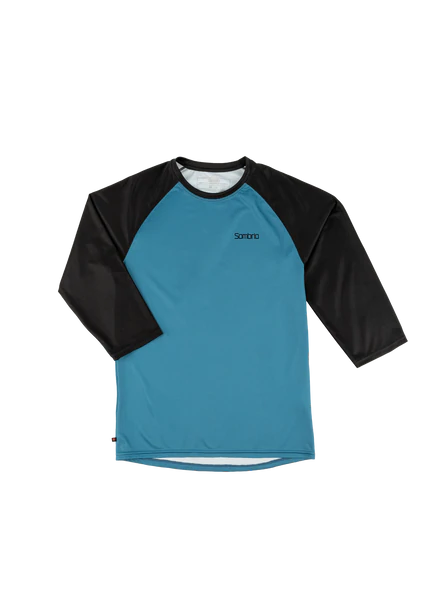 Sombrio Mayhem 2 Long Sleeve MTB Jersey - Boreal Blue Boreal Blue Small 