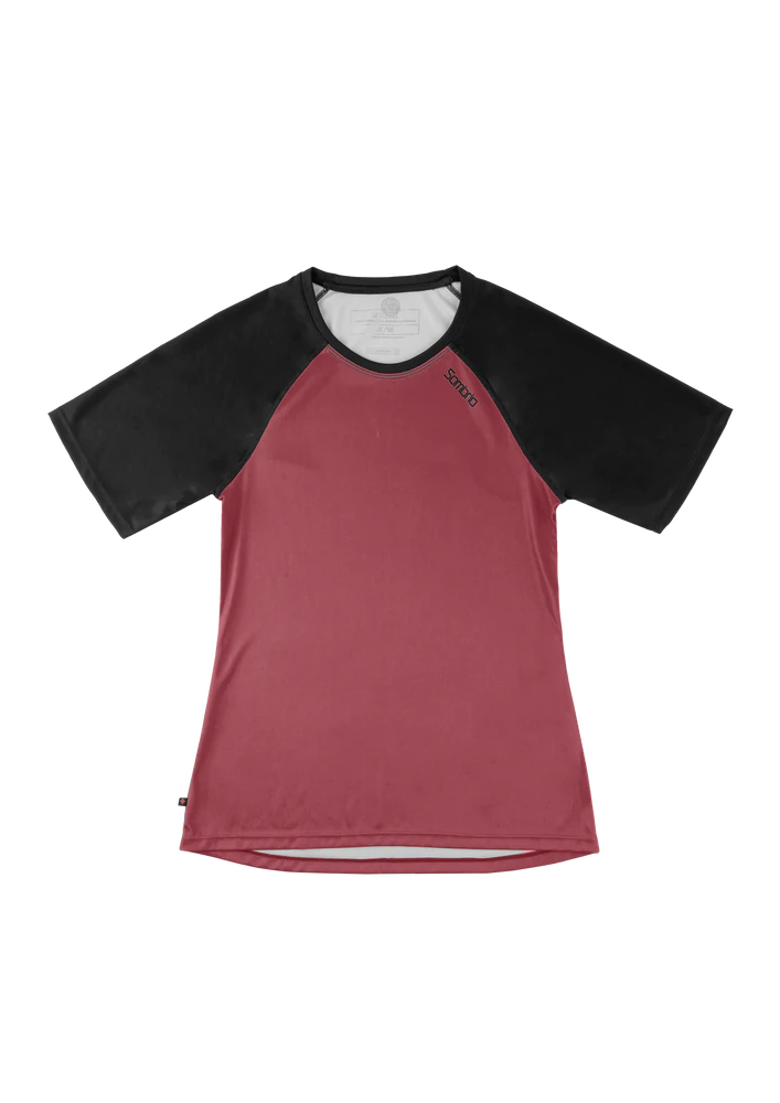 Sombrio Spruce Short Sleeve MTB Jersey - Womens - After Ride Wine After Ride Wine X-Small 