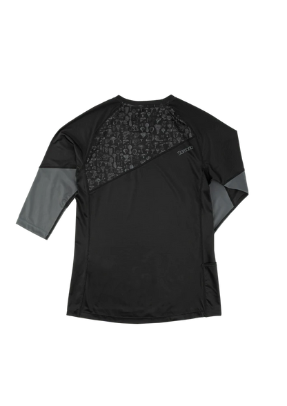 Sombrio Vista 2 3/4 Sleeve MTB Jersey - Womens - Mushroom Black