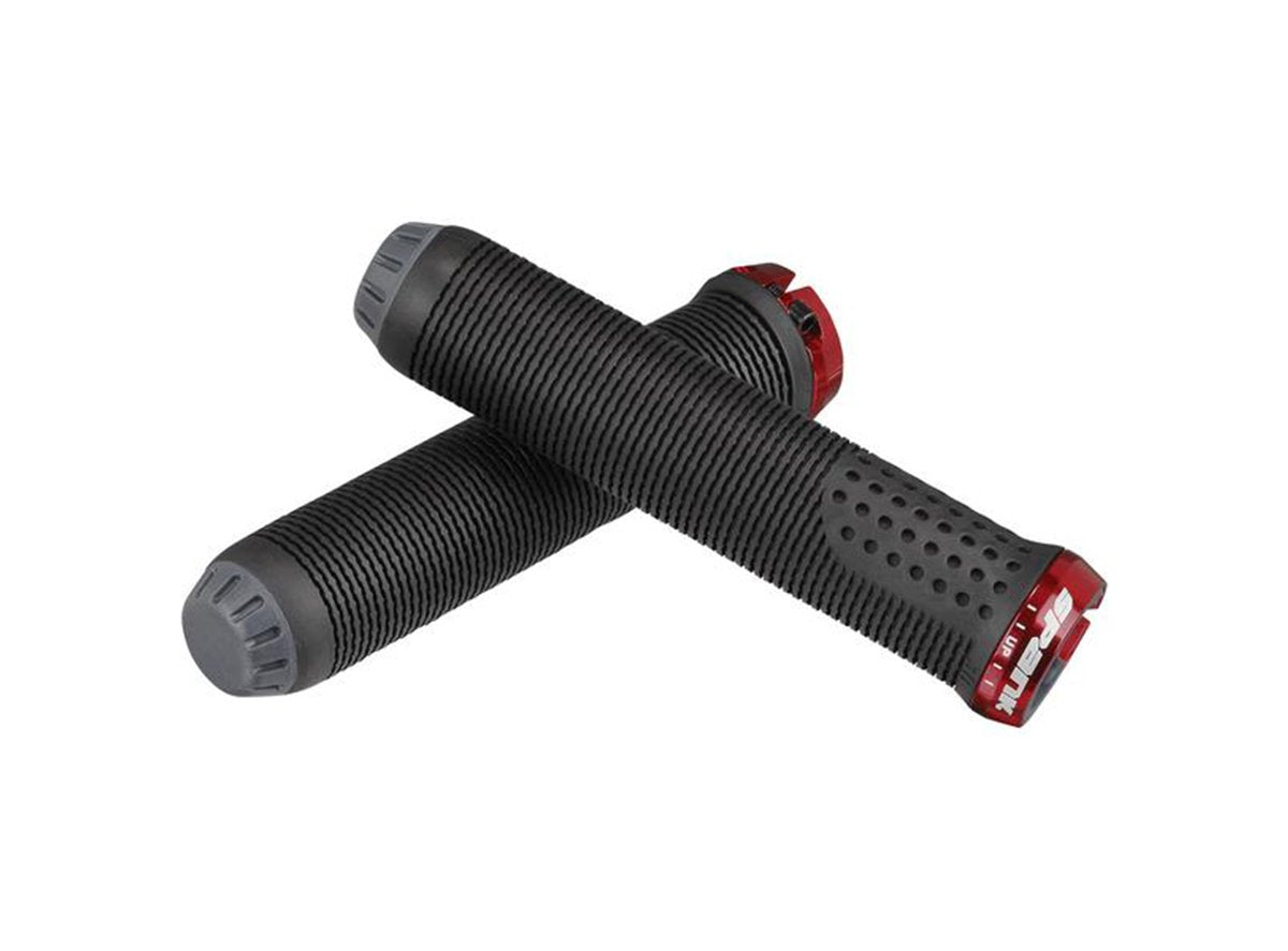 Spank Spike Grips 30 - Black-Red Black - Red  