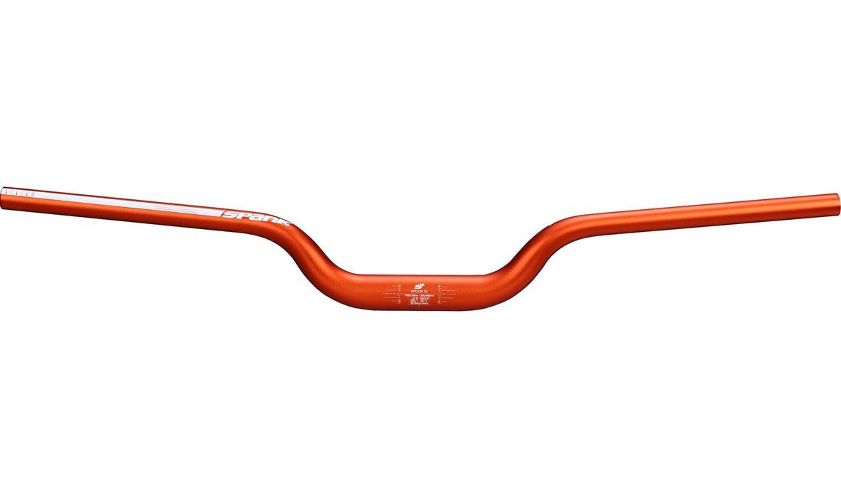 Spank Spoon 35 SkyScraper Riser Handlebar - Orange Orange 35.0mm - 800mm 60mm