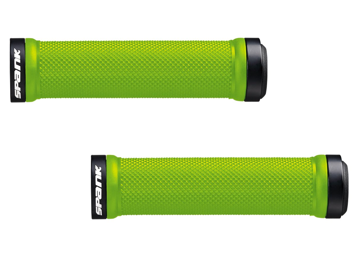 Spank Spoon Grips - Green Green  