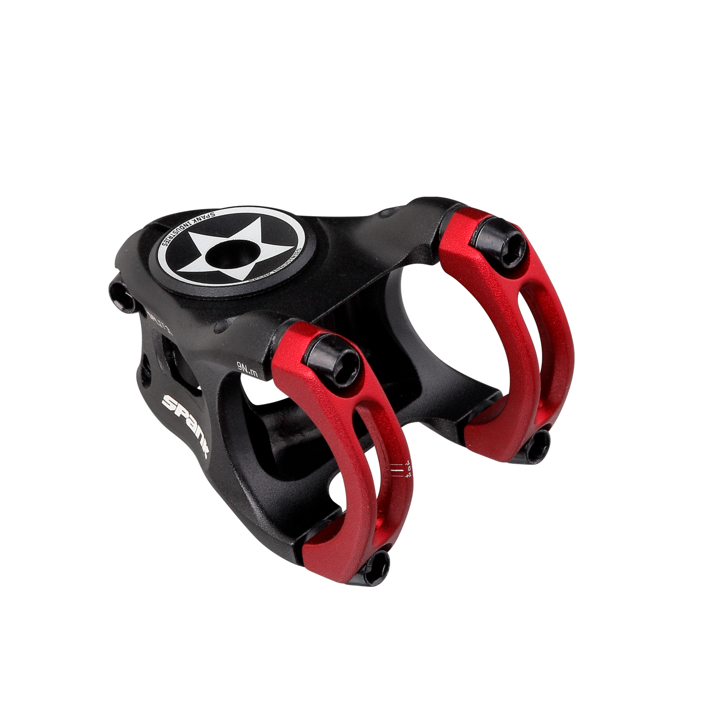 Spank Split 35 MTB Stem - Red Red 1.1/8" 45mm