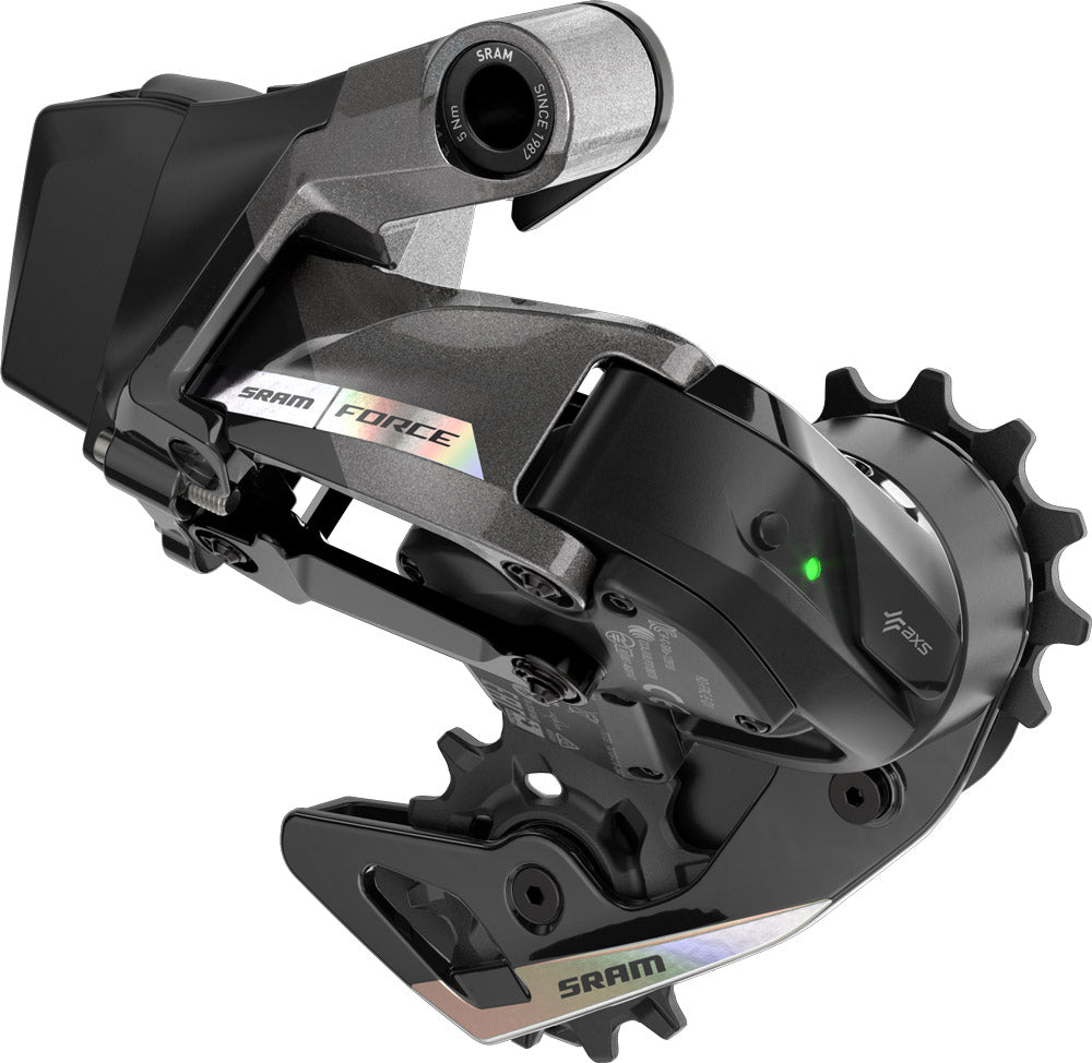 SRAM Force AXS D2 12 Spd Rear Derailleur - Unicorn Gray-Laser Foil