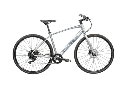 Ceres UB2 700c 9 Spd Hybrid MTB Bike - Gray - 2021 Gray Small 