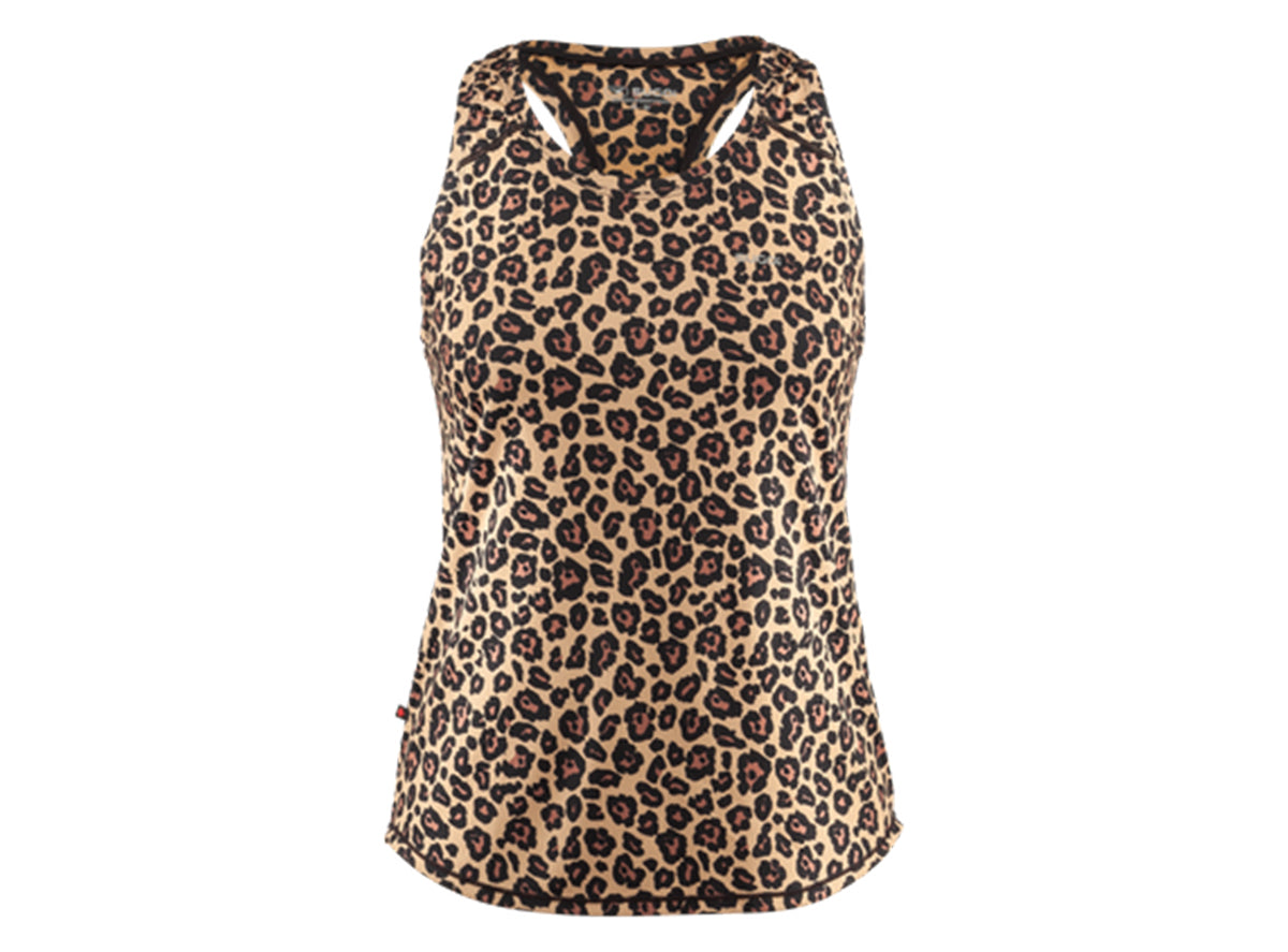 Sugoi Coast Print Tank - Womens - Black-Leopard Black - Leopard X-Small 