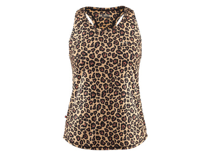 Sugoi Coast Print Tank - Womens - Black-Leopard Black - Leopard X-Small 