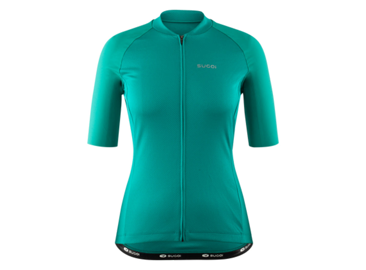 Sugoi Essence 2 Short Sleeve Jersey - Womens - Vintage Green Vintage Green X-Small 
