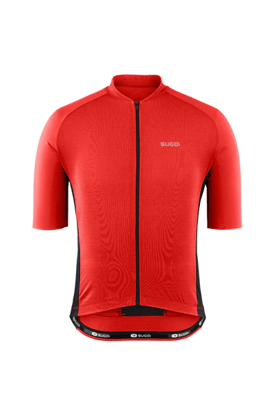 Sugoi Evolution Ice 2 Short Sleeve Jersey - Fire Fire Large 