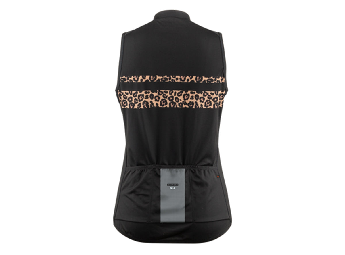 Sugoi Evolution Zap Sleeveless Jersey - Womens - Black-Leopard