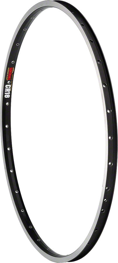 Sun Ringle CR-18 Non-Disc 26" MTB Rim - Black-Silver Black - Silver 32h - Presta Valve 