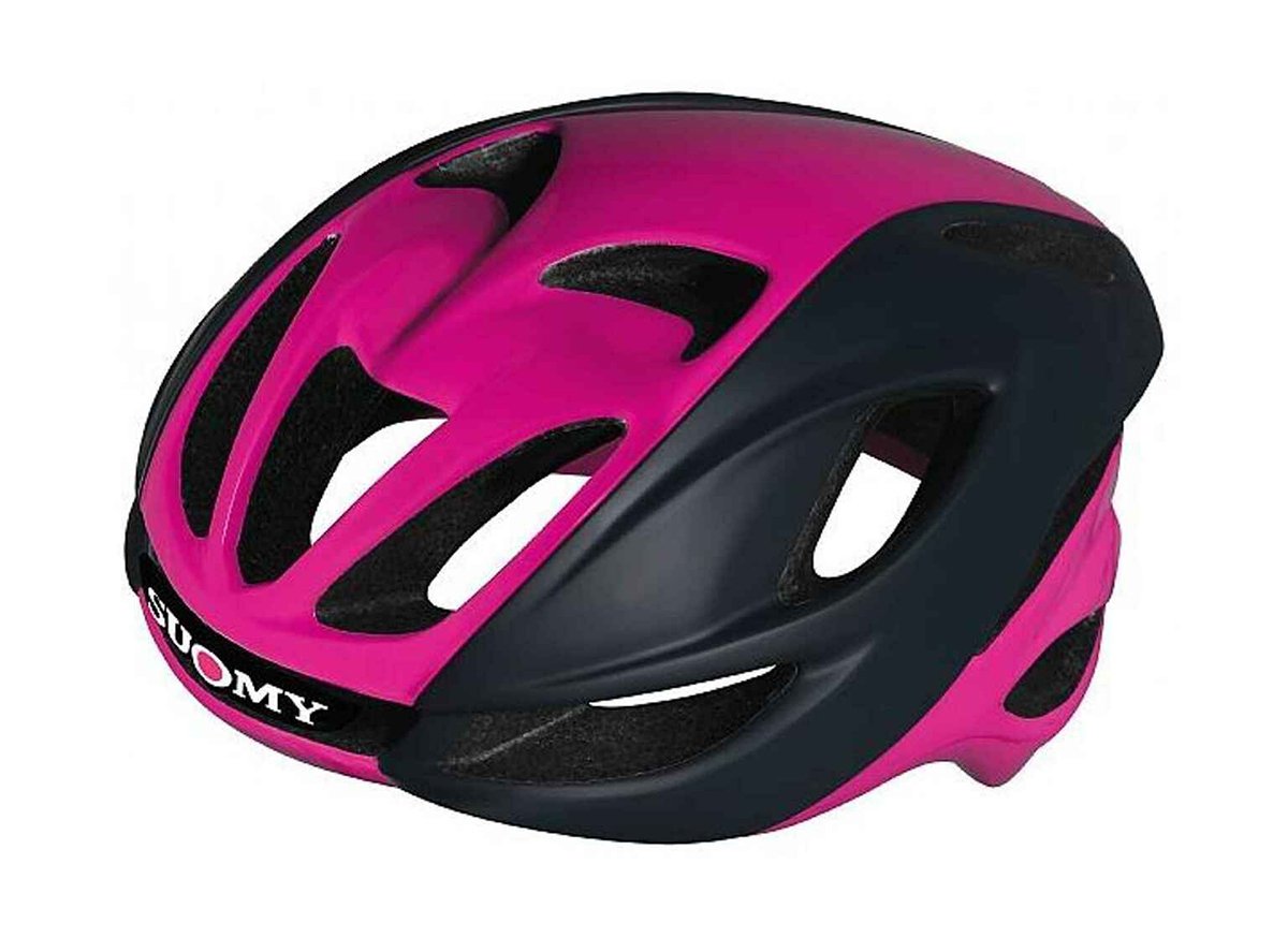 Suomy Glider Road Helmet - Fuchsia-Black Fuchsia - Black Small/Medium 