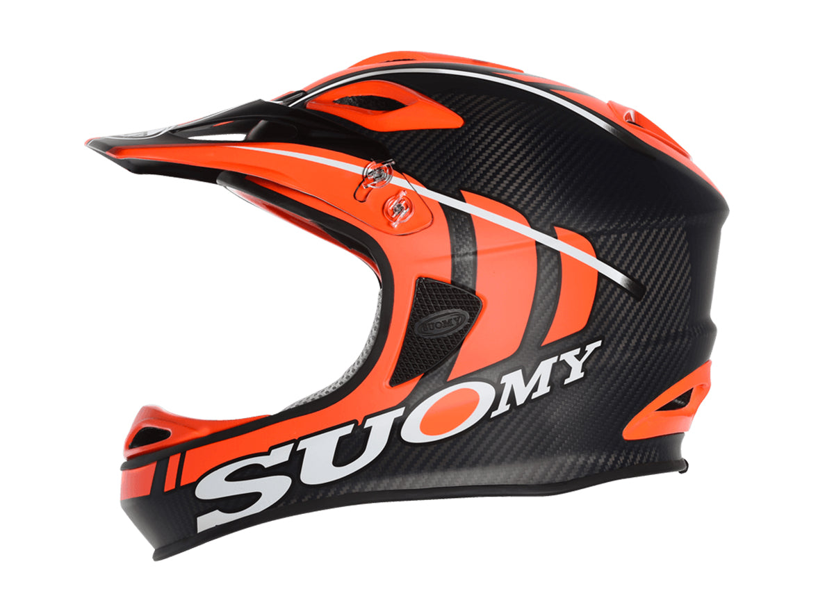 Suomy Jumper Carbon Full Face Helmet - Fluo Orange Fluo Orange Medium 