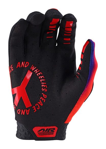 Troy Lee Designs Air MTB Glove - Lucid - Black-Red - 2023