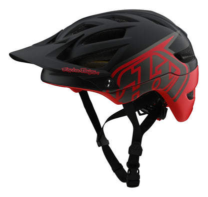Troy Lee Designs A1 MIPS MTB Helmet - Classic - Black-Red