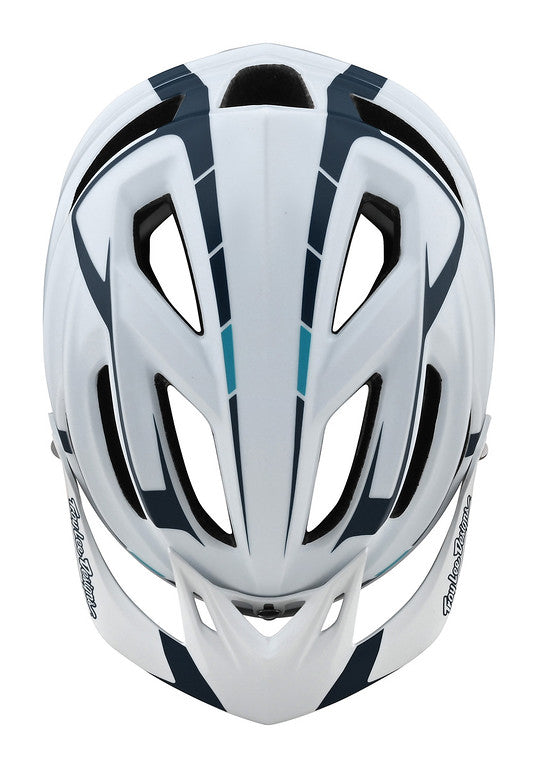 Troy Lee Designs A2 MIPS MTB Helmet - Sliver - White-Marine