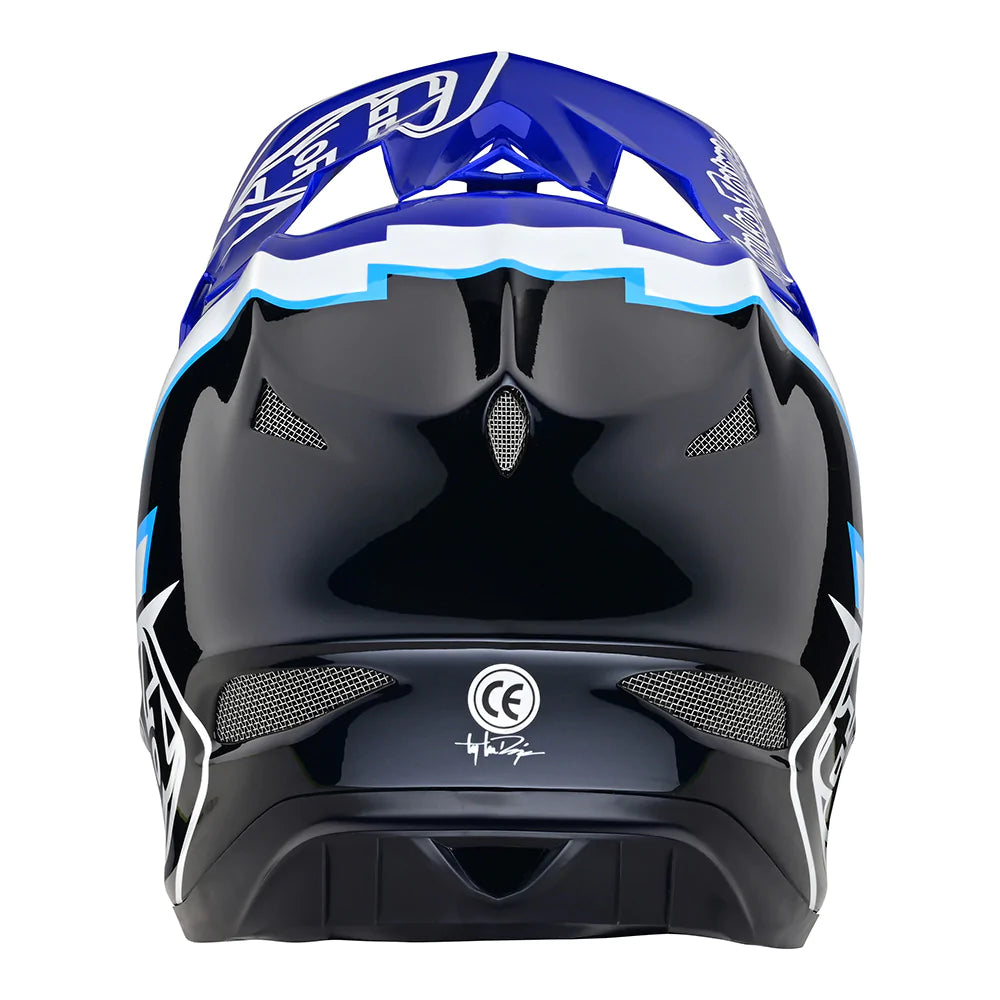 Troy Lee Designs D3 Fiberlite Full Face Helmet No MIPS - Volt Troy Lee Designs D3 Fiberlite Full Face Helmet No MIPS - Volt