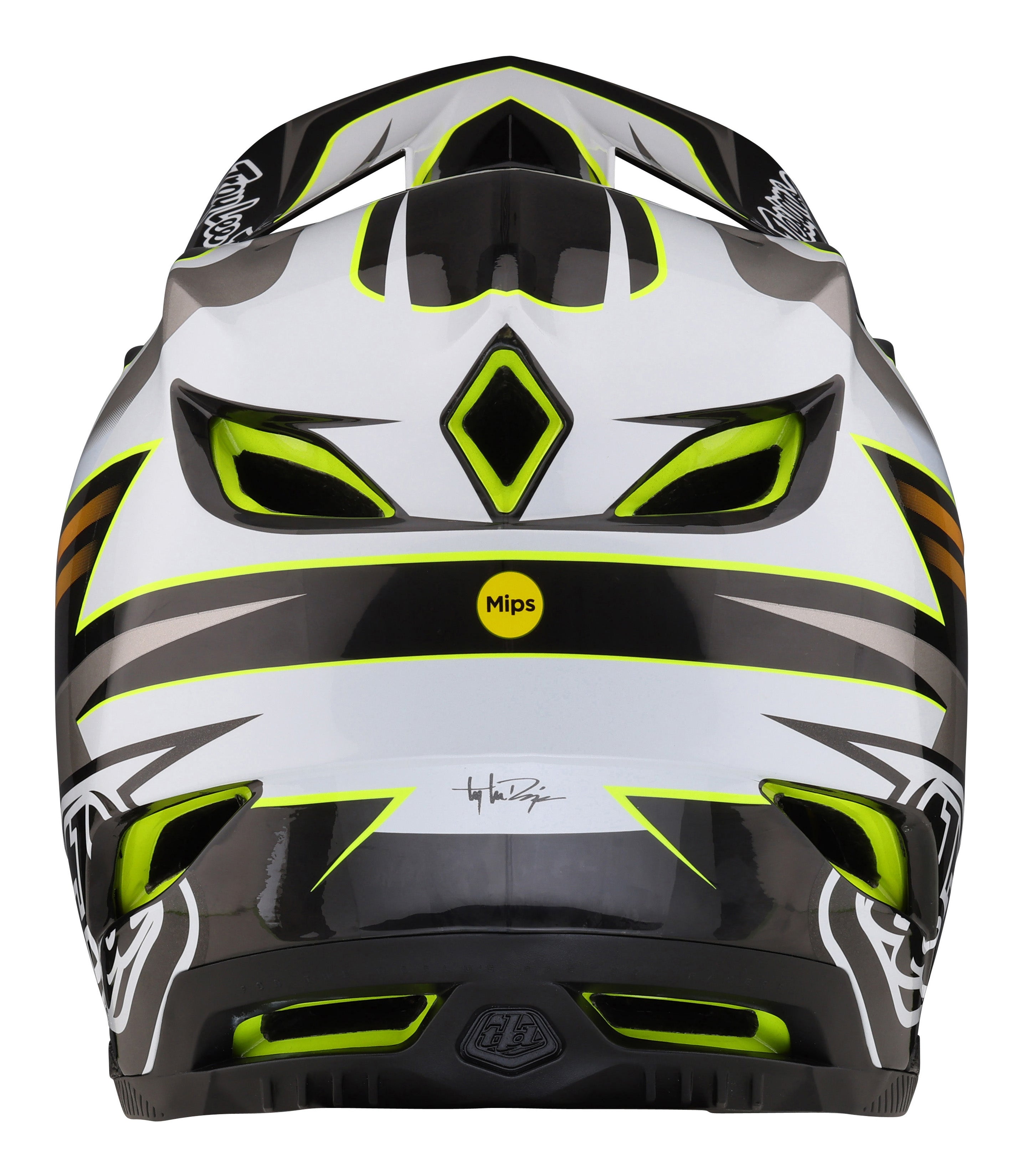 Troy Lee Designs D4 Carbon Full Face Helmet with MIPS - Saber