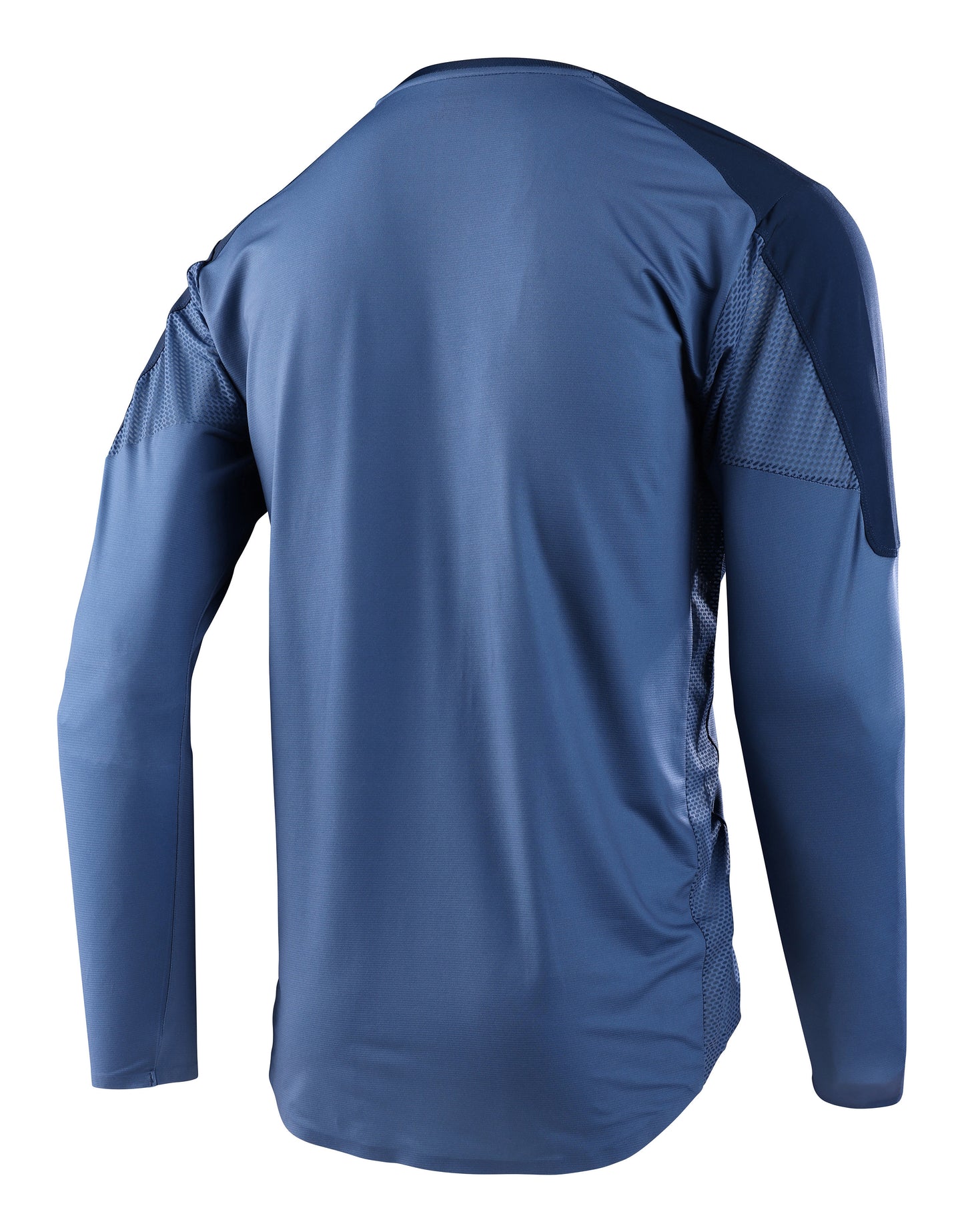 Troy Lee Designs Drift Long Sleeve MTB Jersey - Blue Mirage - 2023