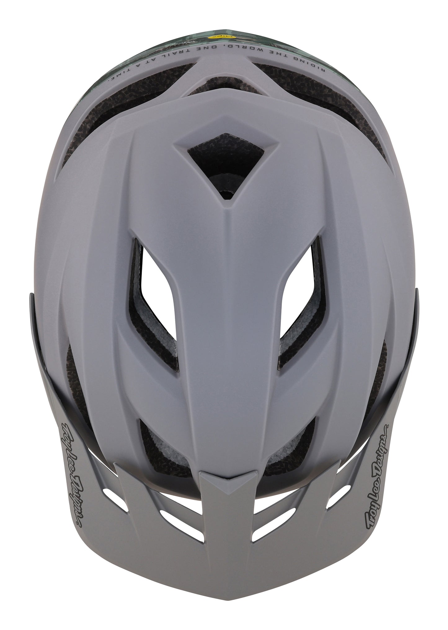 Troy Lee Designs Flowline SE MTB Helmet with MIPS - Radian Camo - Gray-Army Green