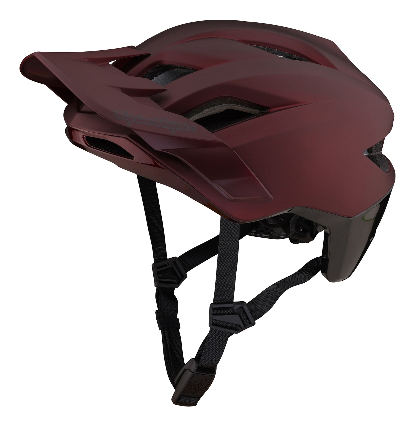Troy Lee Designs Flowline SE MTB Helmet with MIPS - Radian - Burgundy-Charcoal - 2023