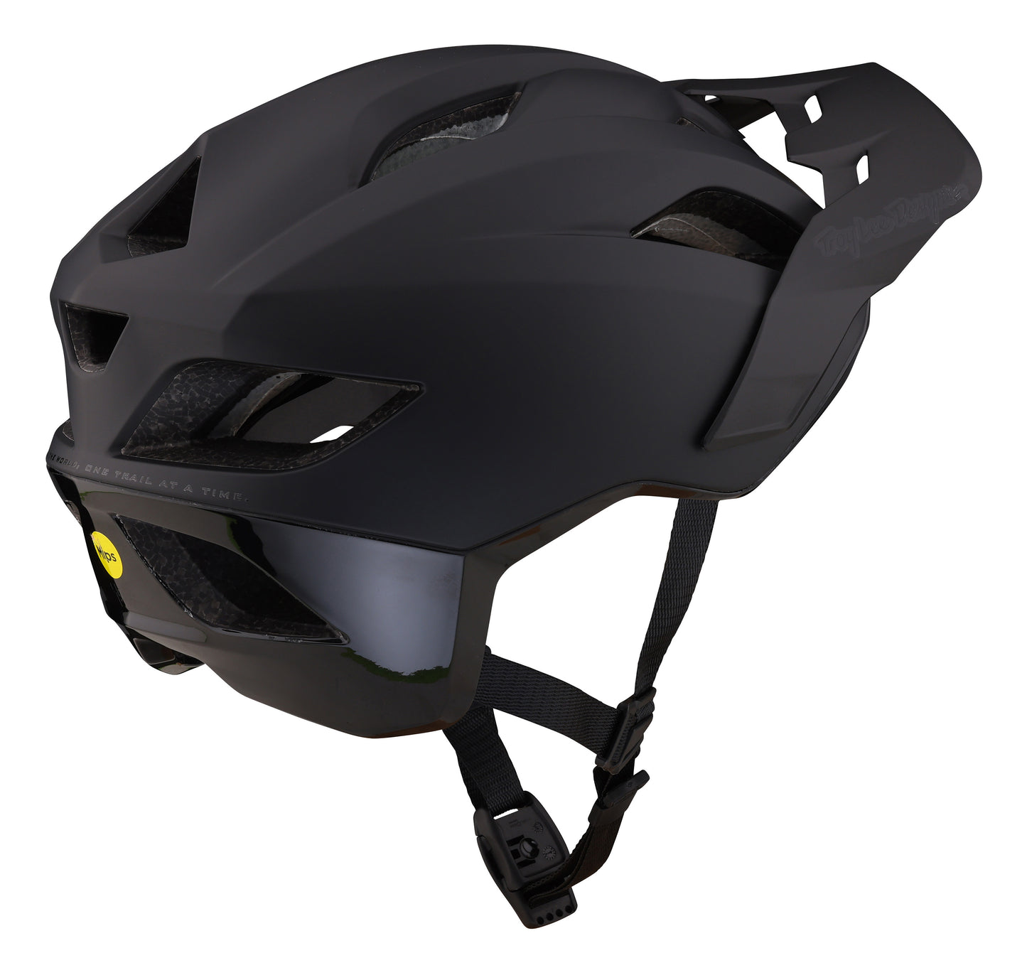 Troy Lee Designs Flowline SE MTB Helmet with MIPS - Stealth - Black