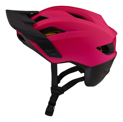 Troy Lee Designs Flowline MTB Helmet with MIPS - Orbit - Magenta-Black - 2023