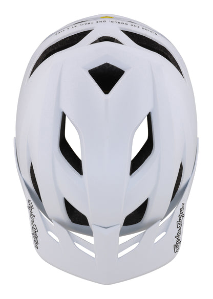 Troy Lee Designs Flowline MTB Helmet with MIPS - Orbit - White