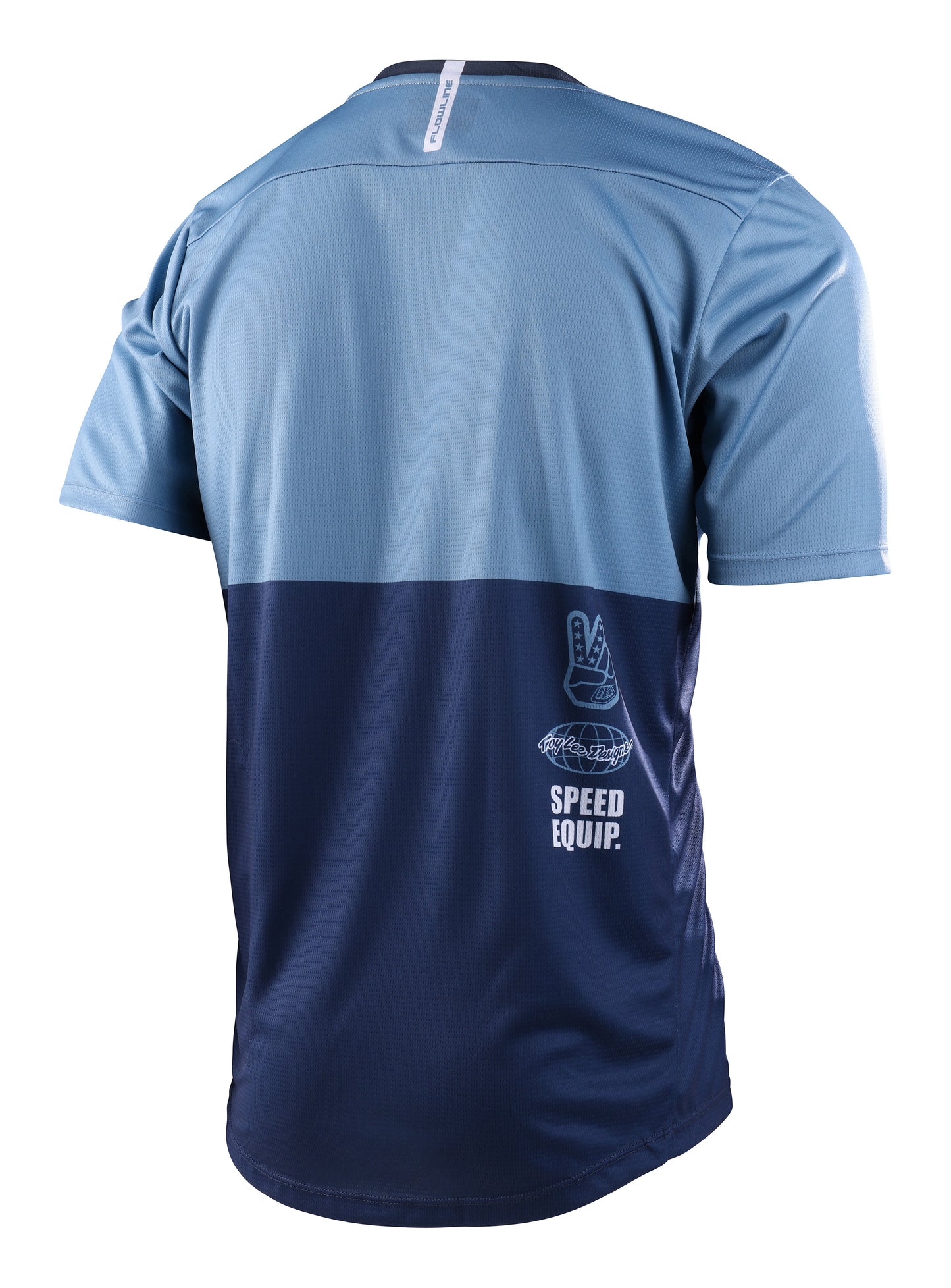 Troy Lee Designs Flowline Short Sleeve MTB Jersey - Scripter - Windward - 2023