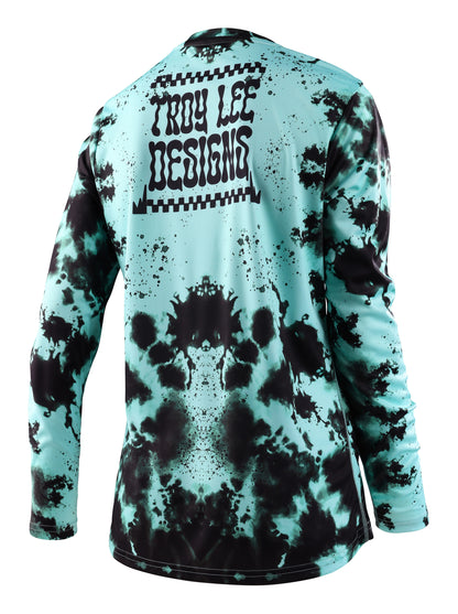 Troy Lee Designs Lilium Long Sleeve MTB Jersey - Womens - Micayla Gatto - Mist