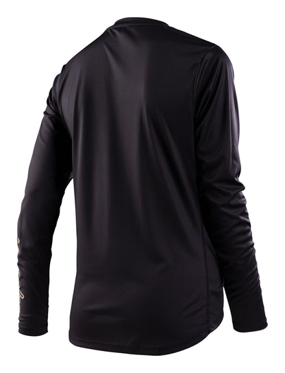 Troy Lee Designs Lilium Long Sleeve MTB Jersey - Womens - Black - 2023