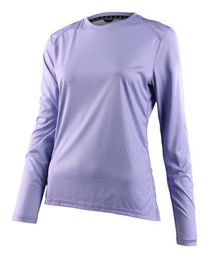 Troy Lee Designs Lilium Long Sleeve MTB Jersey - Womens - Lilac