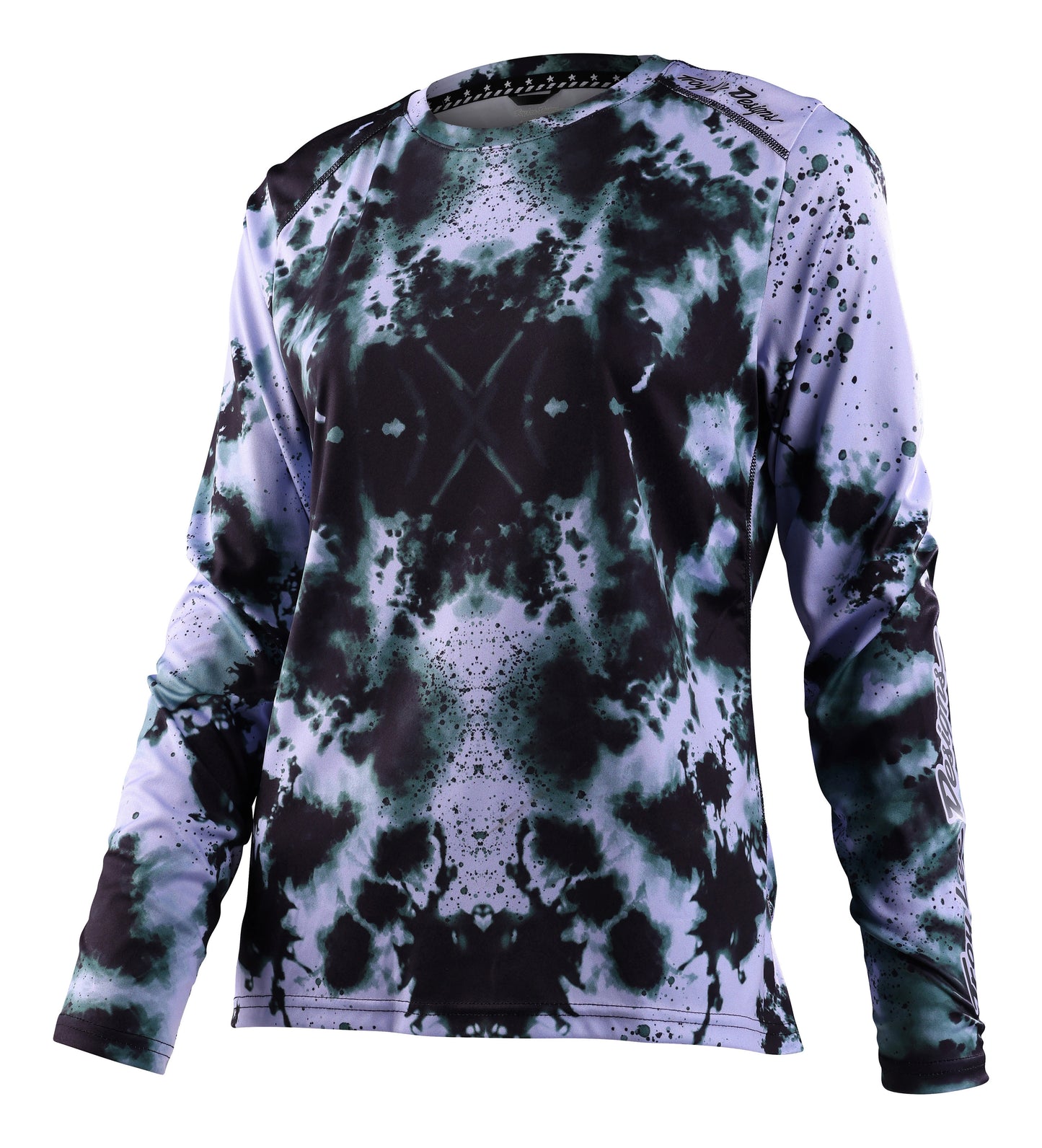 Troy Lee Designs Lilium Long Sleeve MTB Jersey - Womens - Water Color - Lilac
