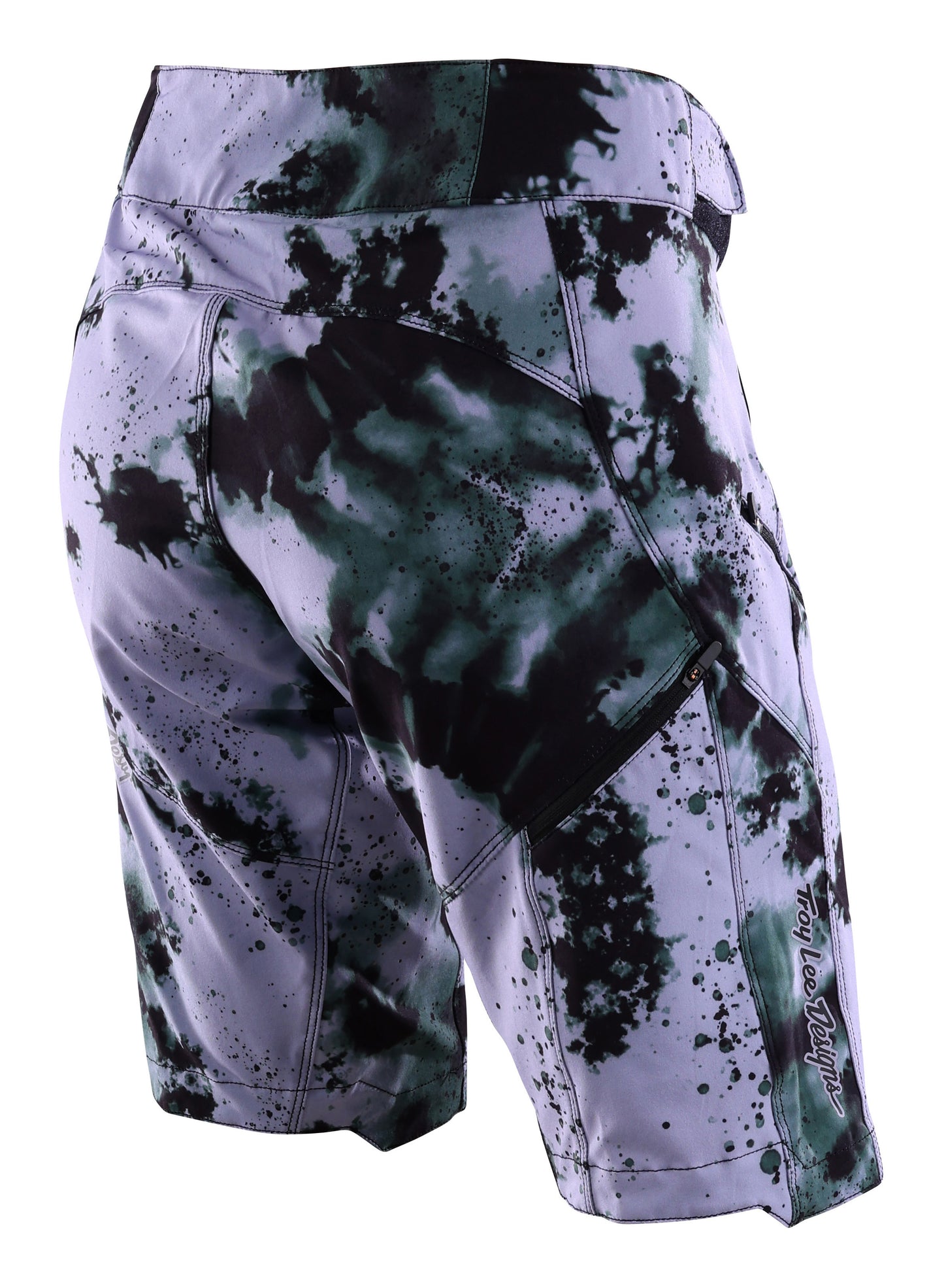 Troy Lee Designs Lilium MTB Short with Liner - Water Color - Womens - Lilac