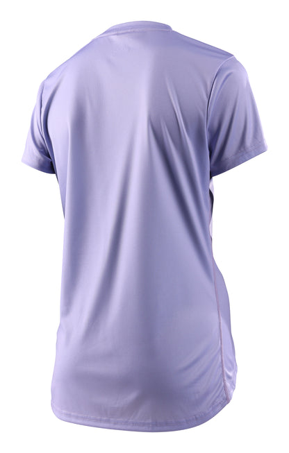 Troy Lee Designs Lilium Short Sleeve MTB Jersey - Womens - Lilac