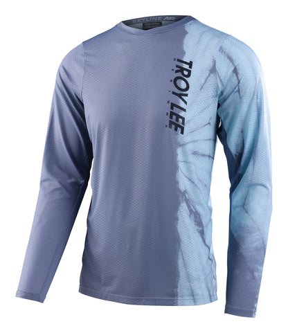 Troy Lee Designs Skyline Air Long Sleeve MTB Jersey - Half Dye - Windward - 2023