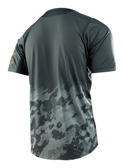 Troy Lee Designs Skyline Short Sleeve MTB Jersey - Fader - Digi Green - 2023