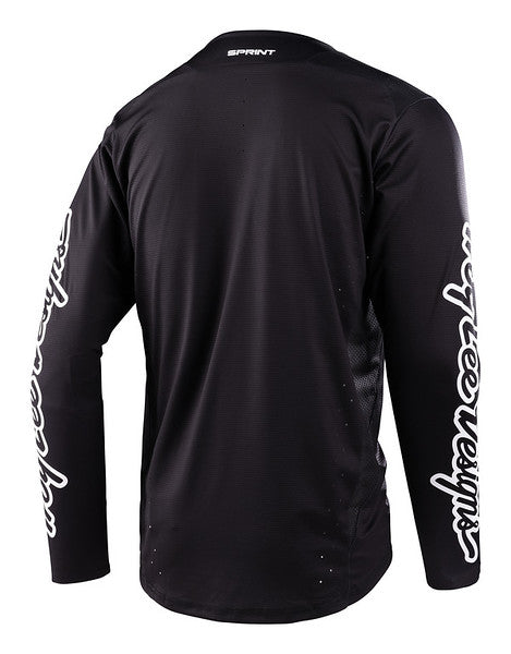 Troy Lee Designs Sprint Long Sleeve MTB Jersey - Icon - Black