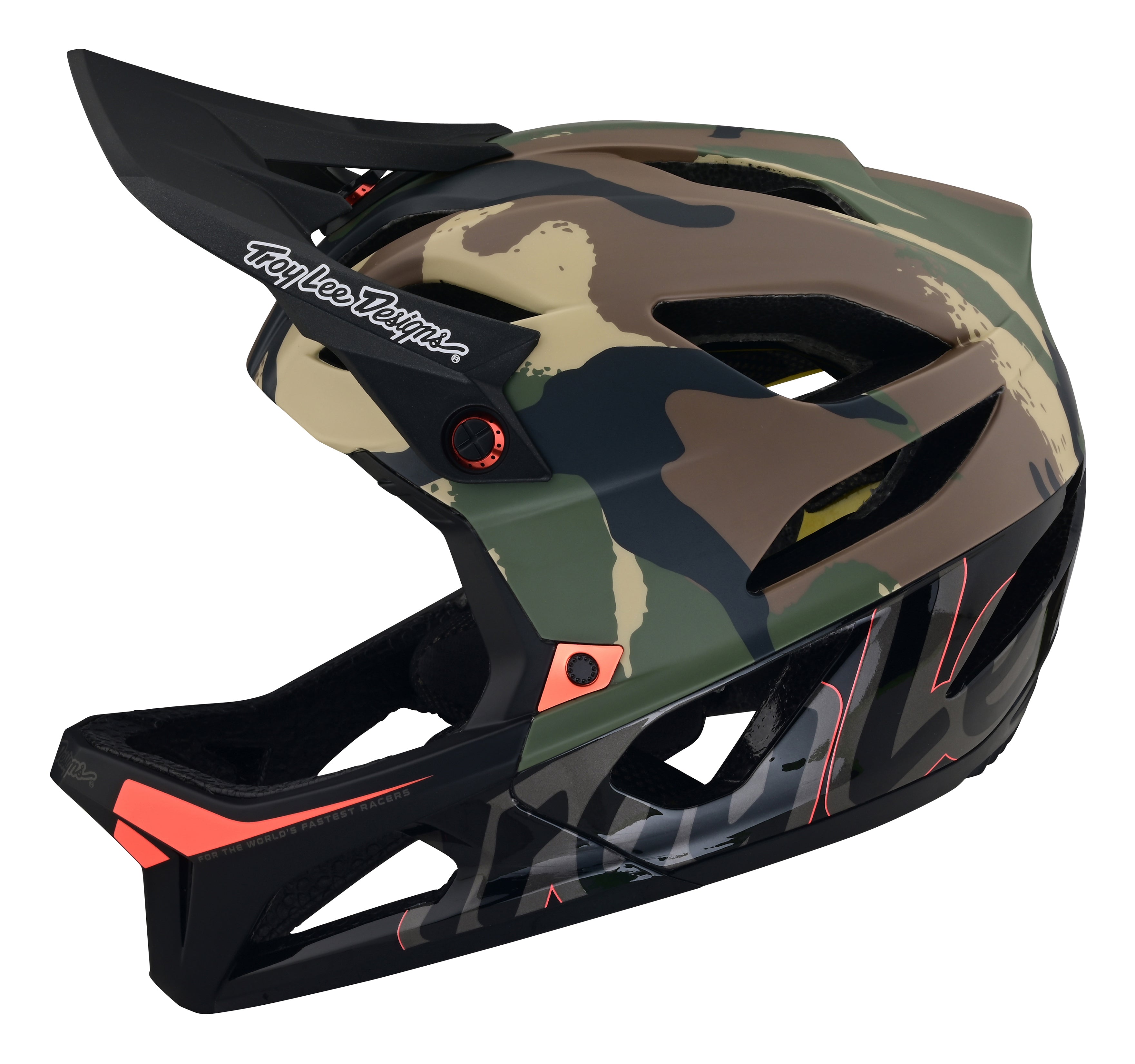 Troy Lee Designs Stage Full Face Helmet with MIPS - Signature Camo