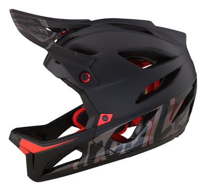 Troy Lee Designs Stage Full Face Helmet with MIPS - Signature - Black