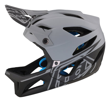 Troy Lee Designs Stage Full Face Helmet with MIPS - Stealth - Gray