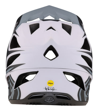 Troy Lee Designs Stage Full Face Helmet with MIPS - Valance - Gray - 2023